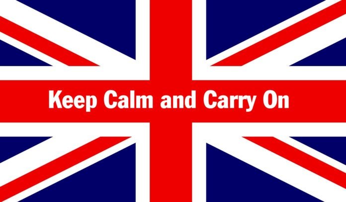 Keep Calm And Carry Own union-jack